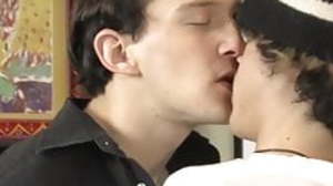 Rimming leads hither anal with twink Andy Kay