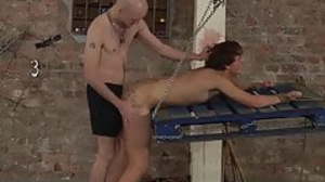Kieron is spanking and fucking horny twink Casper
