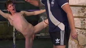 Mature dom Sebastian Kane dominates innocent twink