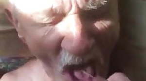 Older defy loves to eat cum