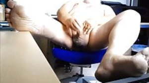 Daddy cums on cam