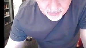 Handsome dadddy cum