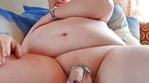 Daddy cums on cam