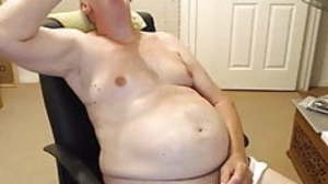 Daddy cums on cam