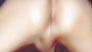 Zoom amateur twink playing with his rich plus