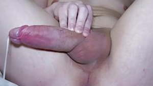 At near Masturbation Cock Ends Up With A Bulky