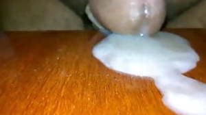 Huge closeup cumshot